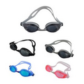 Adult Size Swim Goggle W/ Replaceable Nose-Belt